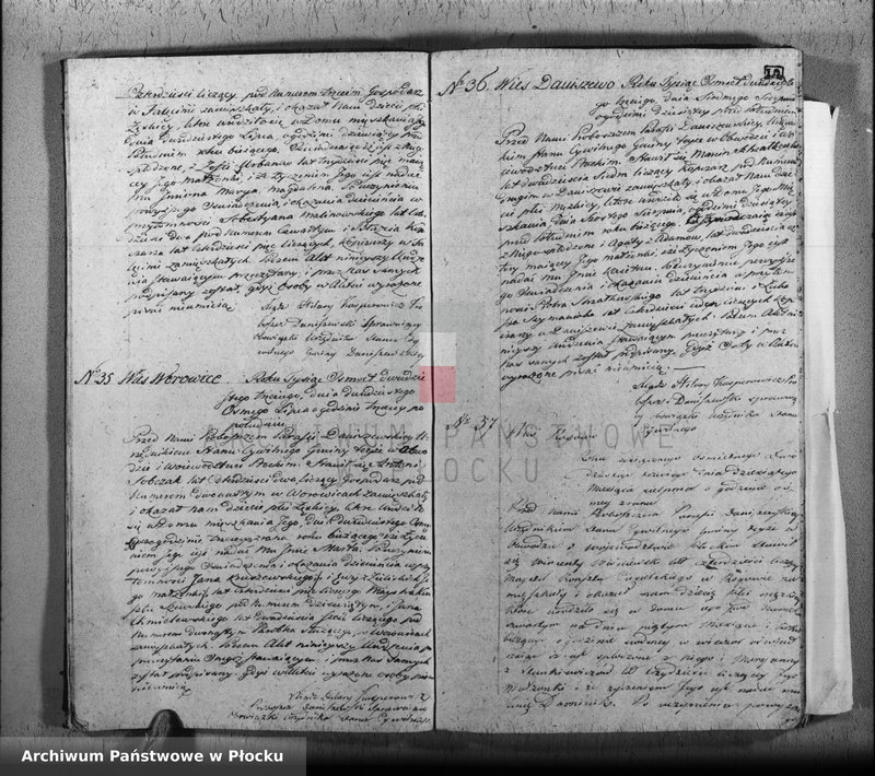 Obraz 12 z jednostki "Akta urodzeń, małżeństw i zgonów"