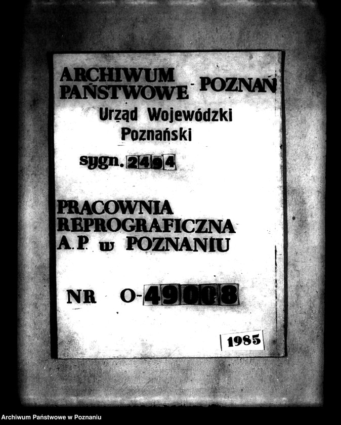Obraz 9 z jednostki "Rejestr przejściowy pomiarowo-szacunkowy wsi Zalesie- obszar Szczepidło powiatu konińskiego przed scaleniem"