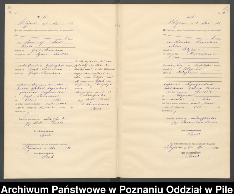 Obraz 12 z jednostki "Księga zgonów"