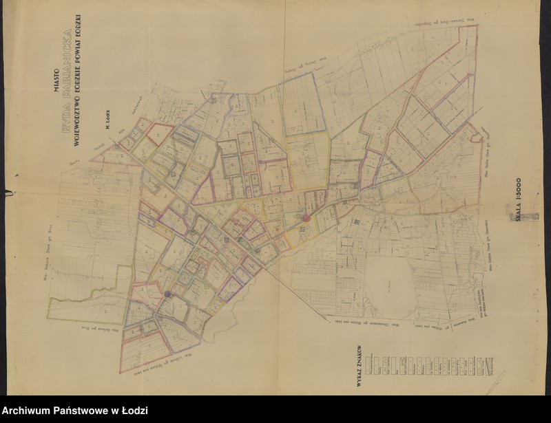 Obraz 1 z jednostki "Miasto Ruda Pabianicka. Organizacja obrony przeciwlotniczej"