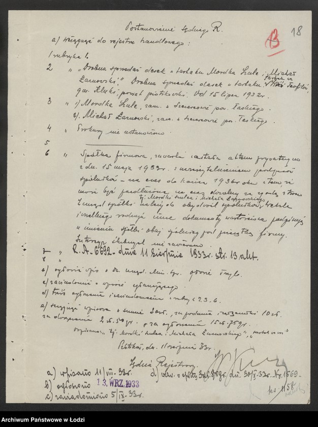 Obraz 20 z jednostki "Mordka Szulc, Michał Łaznowski- drobna sprzedaż desek w tartaku"