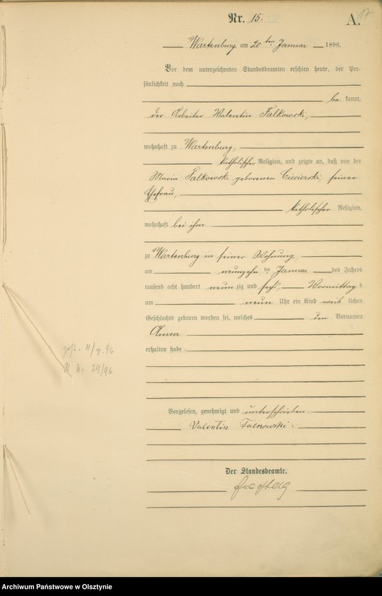 image.from.unit.number "Geburts-Haupt-Register Nr 1 - 215"