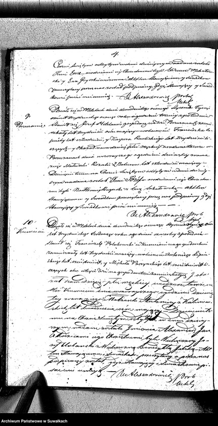 image.from.unit.number "Księga Duplikat zwana Aktów Cywilnych Urodzenia, Małżeństw i Zeyscia z R-u 1837 Parafii Metelskiey"