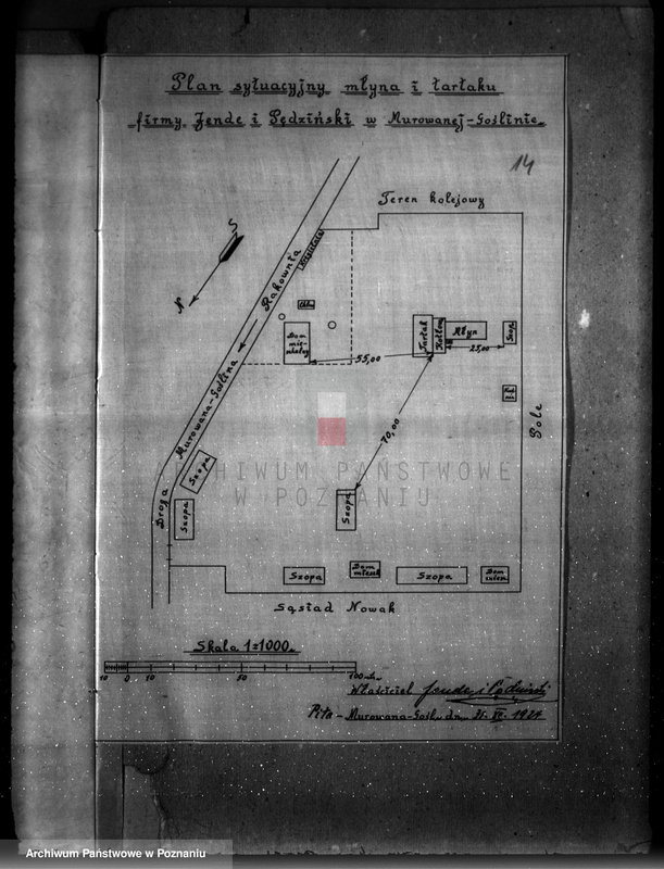 Obraz 18 z jednostki "Tartak i młyn Murowana Goślina, pow. obornicki własność Jende i Pędziński nr woj. 5775"