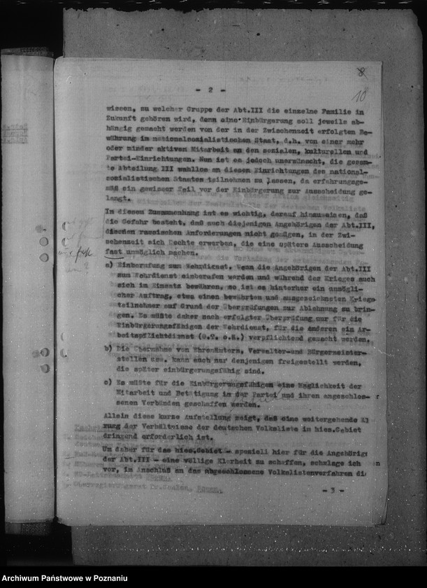 Obraz 14 z jednostki "Rassische Musterung von Angehörigen der Abteilungen III und IV."