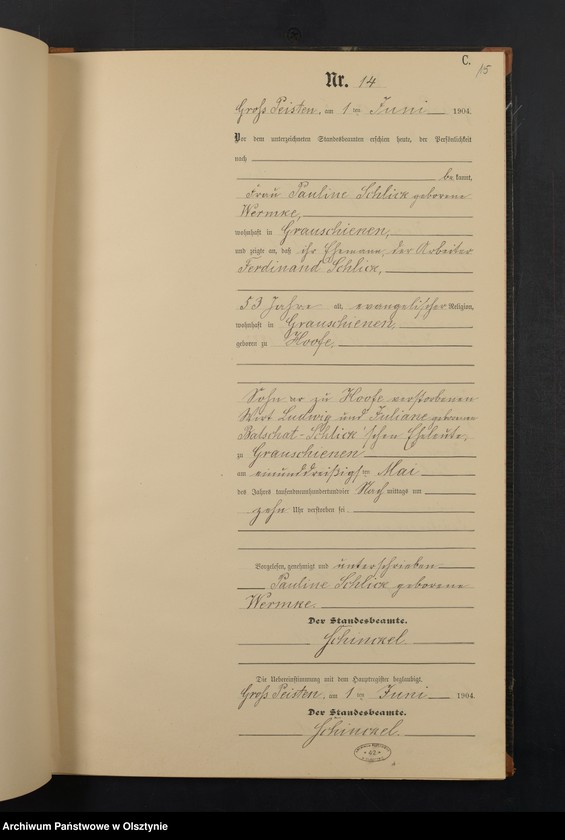 image.from.unit.number "Sterbe-Neben-Register Nr 1 - 35"