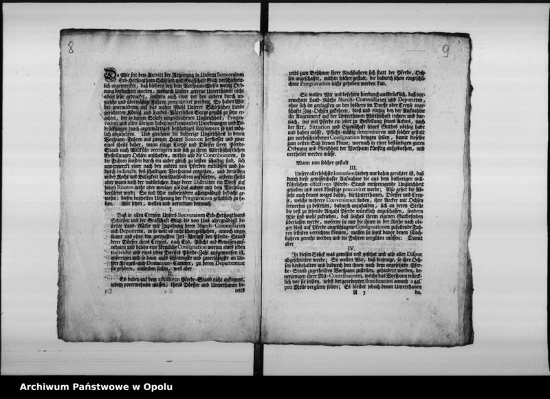 Obraz 11 z jednostki "Acta vom Vorspann - Wesen Vol. I 1742 bis 1812"