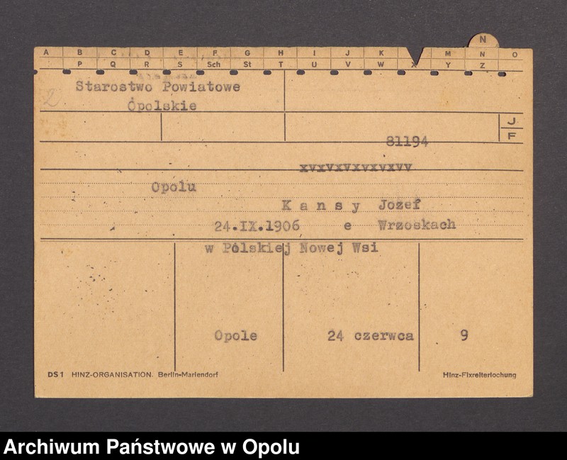 Obraz 4 z jednostki "[Respondek Paul, ur. 20.5.1877 Ornantowitz]"