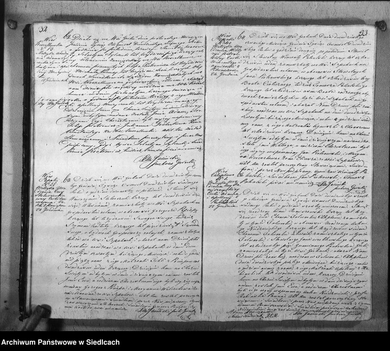 Obraz 19 z jednostki "Akta urodzin, małżeństw, zgonów"