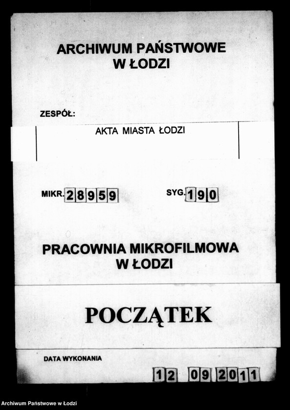 Obraz 1 z jednostki "Rozpis składki kwaterunkowej z miasta Łodzi powiatu łęczyckiego guberni warszawskiej sporządzony na rok 1866"