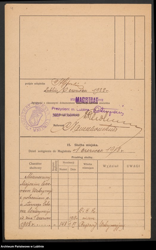 image.from.unit.number "Służba Stanisława Górskiego miejskiego lekarza weterynaryjnego"