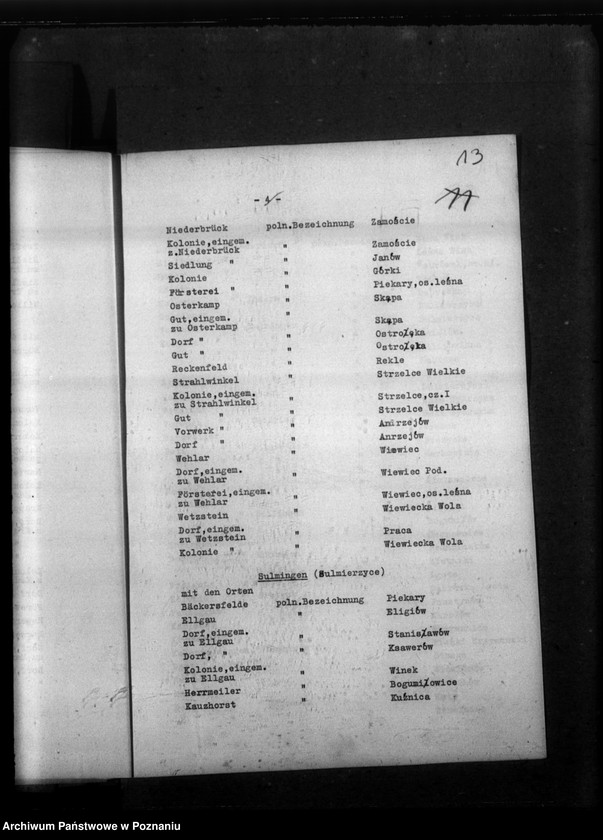 Obraz 17 z jednostki "Kreis Wielun (Wieluń). Korespondencja w sprawie miejscowych Niemców, którzy zginęli w 1939 roku"