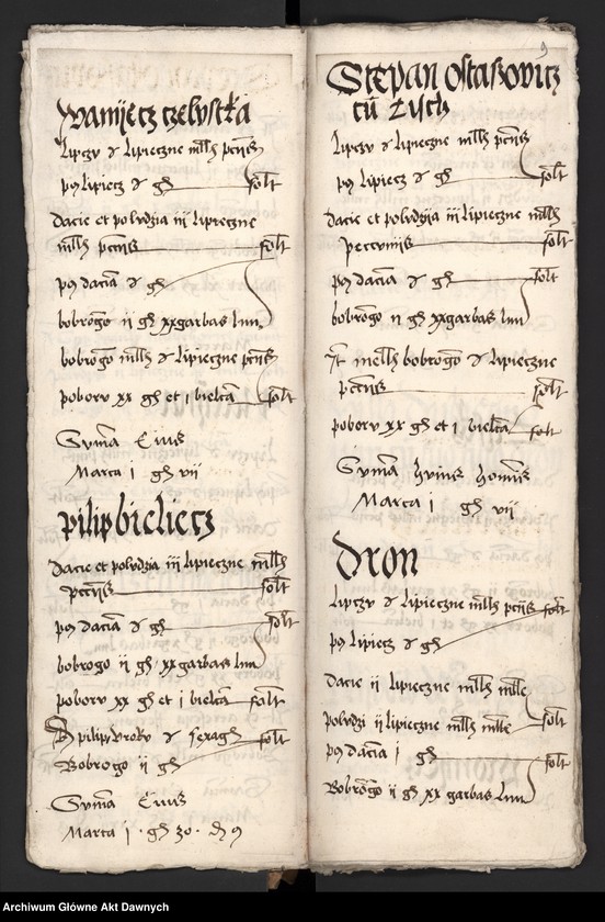 image.from.unit.number "Rejestry poborowe woj. bełskiego i ruskiego."