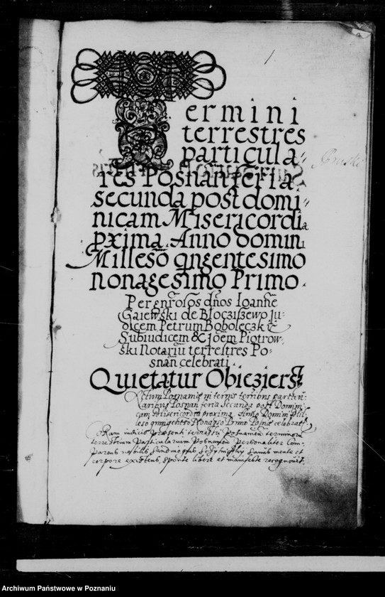 Obraz 4 z jednostki "Inscriptiones, relationes, decreta [inducta]"