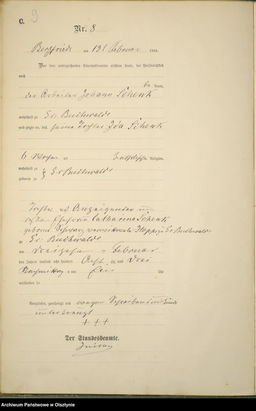 image.from.unit.number "Sterbe-Haupt-Register Nr 1 - 66"