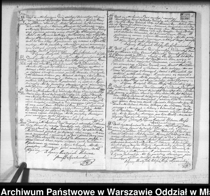 image.from.team "Akta stanu cywilnego Parafii Rzymskokatolickiej w Łysakowie"