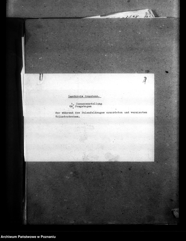 Obraz 5 z jednostki "Amtliche Meldungen Kreis Grandenz (Grudziądz)"