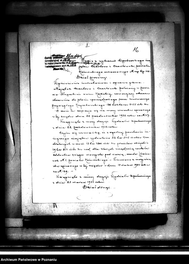 image.from.unit.number "Urząd Wojewódzki w Łodzi o przyznanie własności gruntów rozparcelowanych z majątku Czartowo-Czartówek powiatu konińskiego stanowiących własność Józefa i Izabeli Witkowskich"