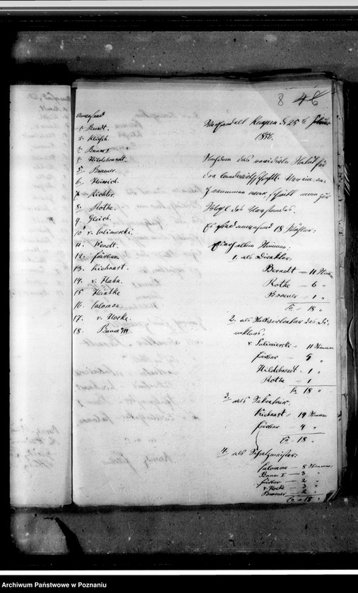 Obraz 12 z jednostki "Acta des landwirtschaftlichen Vereins Schildberger Kreises batr. die Sitzungsverhandlungen"