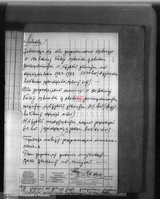 Obraz 12 z jednostki "Majętność /leśna/ Sobótka powiat ostrowski"