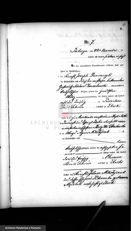 Obraz 14 z jednostki "Księga małżeństw"