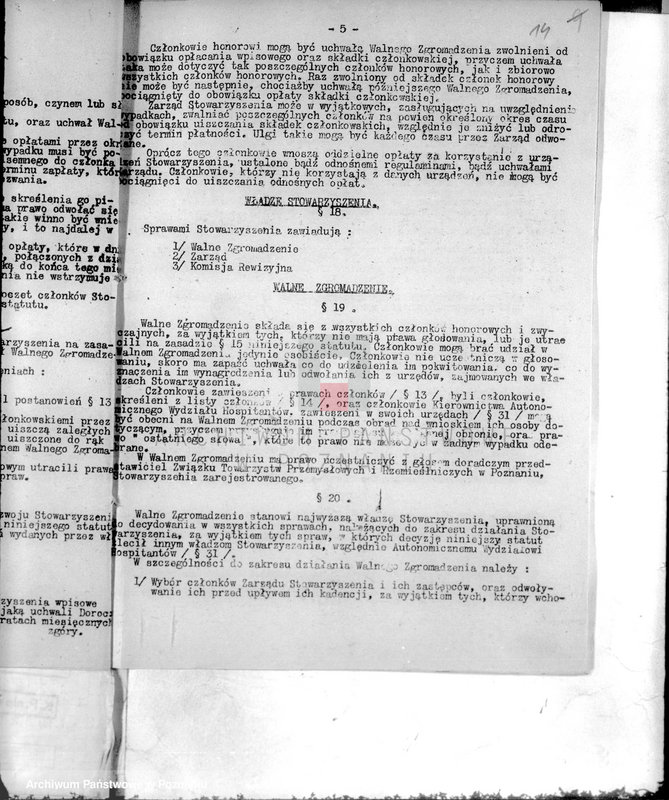 Obraz 20 z jednostki "/Towarzystwo Przemysłowe,,Kościuszko" Poznań/"