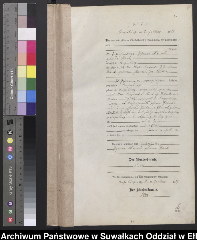 image.from.unit.number "[Sterbe-Neben-Register des Preussisches Standes-Amtes Angerburg Kreis Angerburg]"