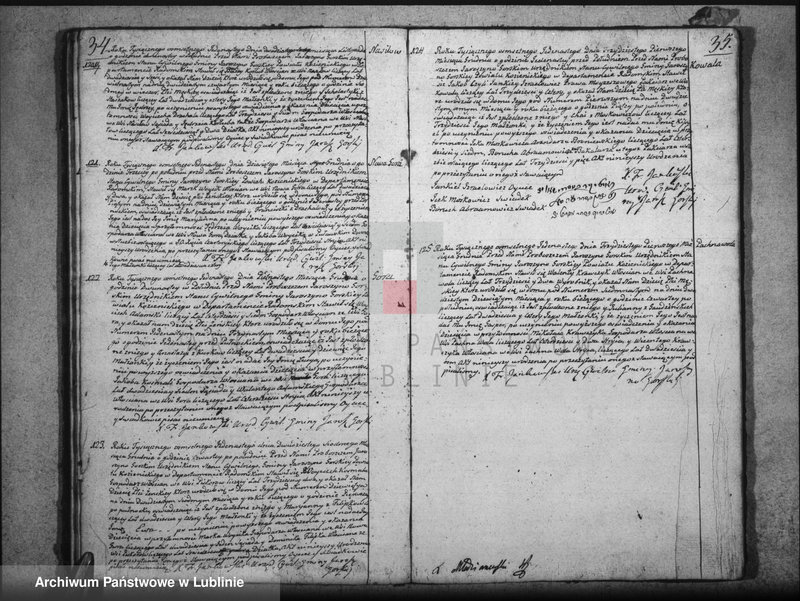 image.from.unit.number "Księga urodzeń, zapowiedzi, małżeństw i zgonów"