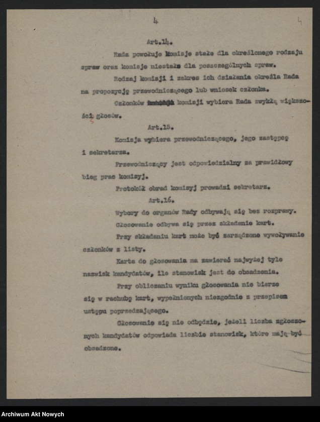 image.from.unit.number "Regulamin Rady Narodowej Rzeczypospolitej Polskiej na emigracji. Zmiany w regulaminie proponowane przez prezydenta W. Raczkiewicza"