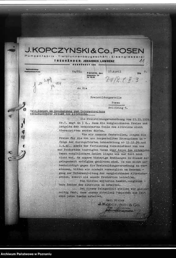 Obraz 15 z jednostki "Metallwirtschaft. Preisbildung der Maschinen"