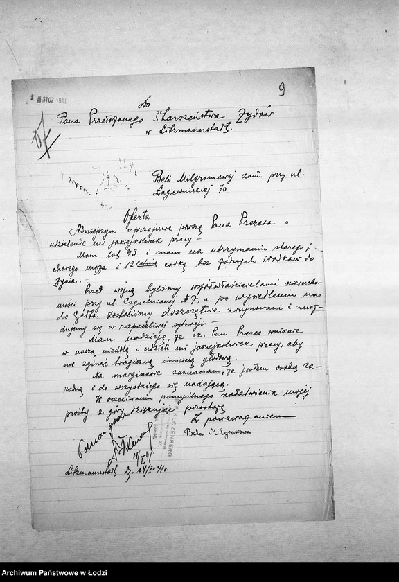 Obraz 12 z jednostki "[Podania o pracę]"