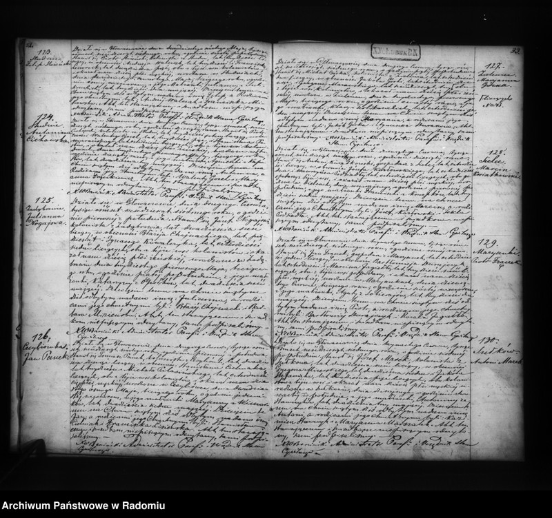 image.from.unit.number "Duplikat akt religijno cywilnych urodzonych, zaślubionych i zmarłych w parafii Głowaczów dekanacie i okręgu kozienickim w roku 1867"