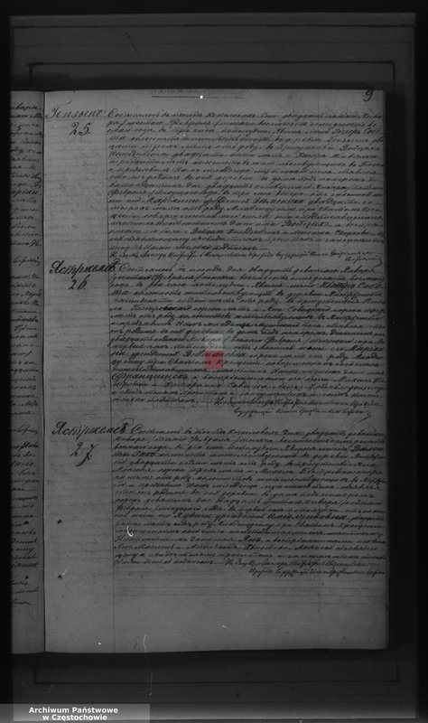 Obraz 12 z jednostki "[Duplikaty akt urodzeń, małżeństw i zgonów z 1878 roku]"