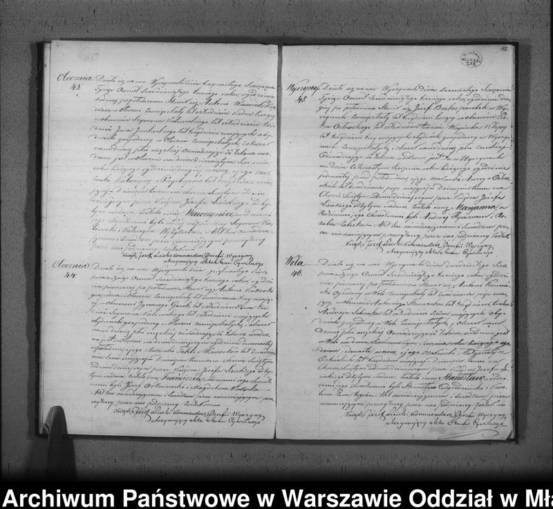 image.from.unit.number "Akta urodzeń, małżeństw i zgonów"