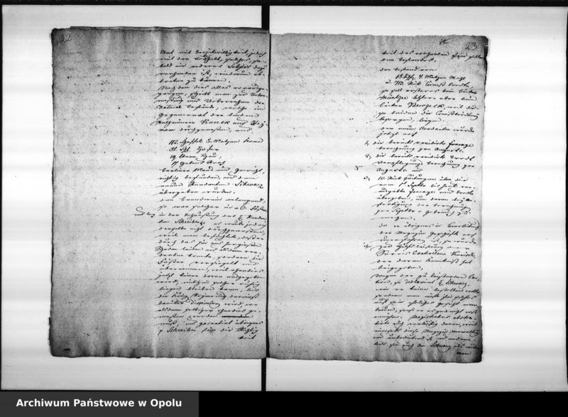 Obraz 17 z jednostki "Acta des Magistrats zu Oppeln betreffend die Manquements des Magazin Rendanten Schreiber pro 1816 Vol. I"