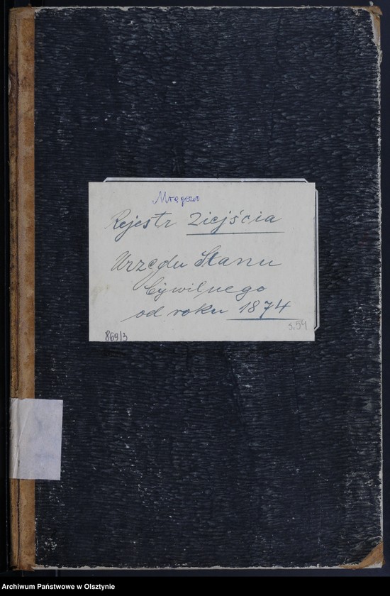 image.from.unit.number "Haupt-Sterbe-Register Nr 1 - 52"