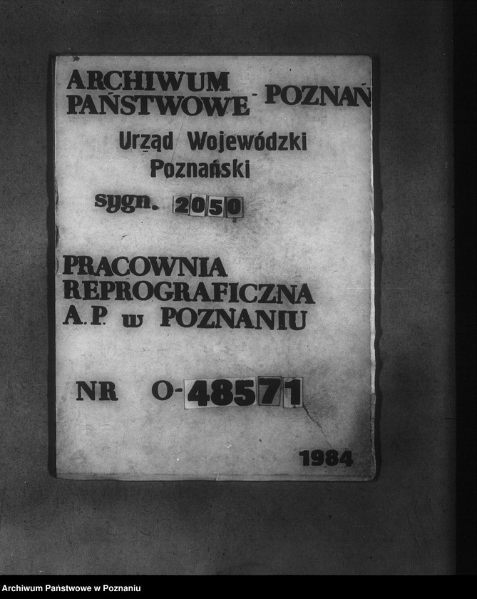 Obraz 1 z jednostki "Operat szacunkowy parcelacyjny majątku Kotomierz powiatu bydgoskiego"