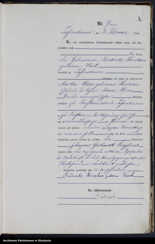 image.from.unit.number "Geburts-Haupt-Register Nr 1 - 74"