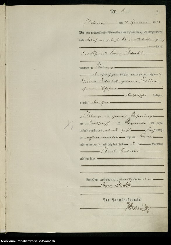 image.from.unit.number "Księga urodzeń, tom 1, nr 1-560"