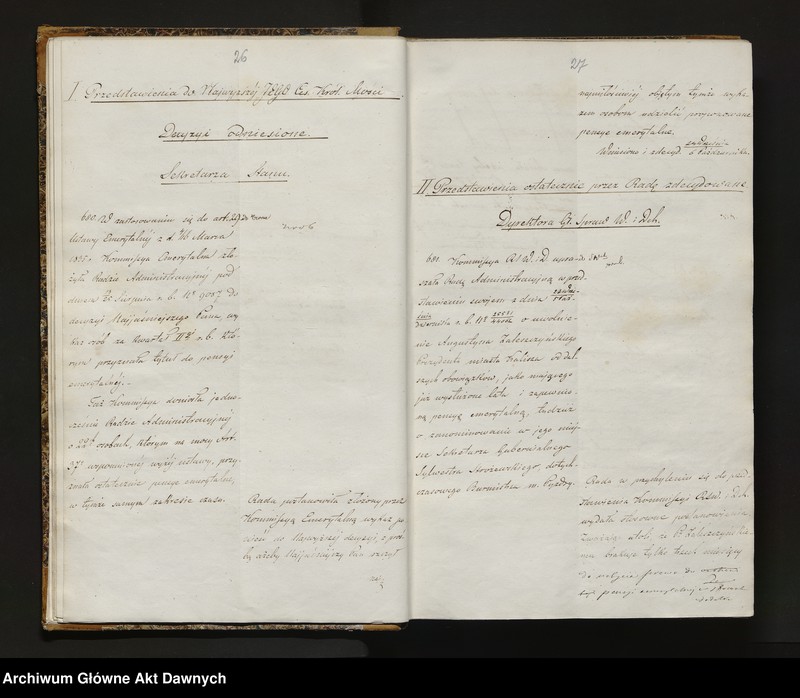 image.from.unit.number "[Protokoły posiedzeń Rady Administracyjnej Królestwa Polskiego, nr 70 - 93]."