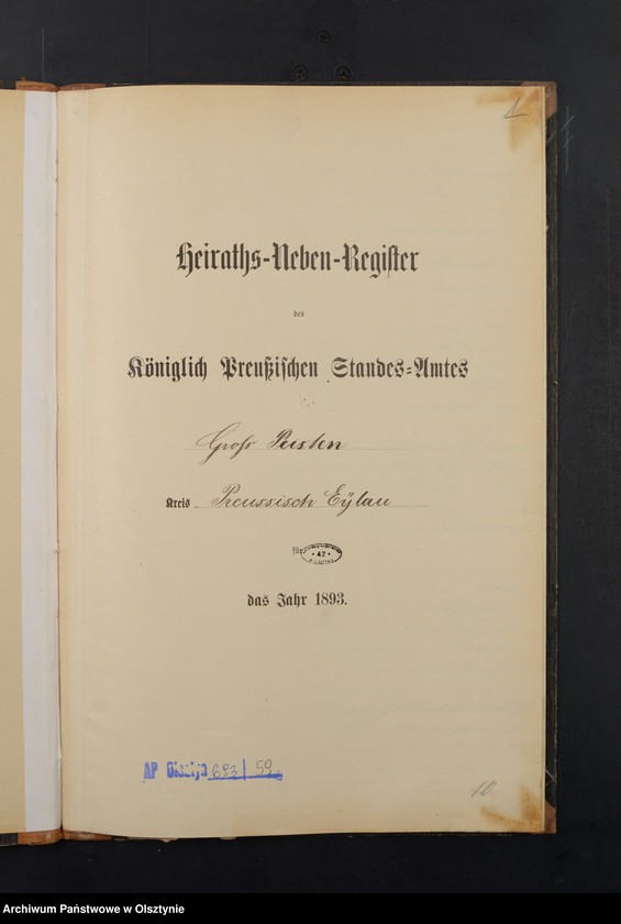 image.from.unit.number "Heiraths-Neben-Register Nr 1 - 10"