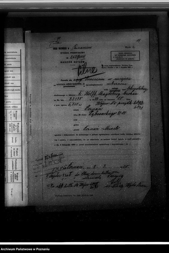 Obraz 16 z jednostki "Fabryka wyrobów mleczarnianych T.S. Groussa w Poznaniu nr woj. 6091"