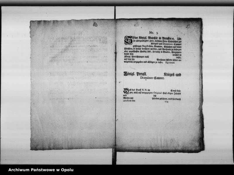Obraz 6 z jednostki "Acta vom Vorspann - Wesen Vol. I 1742 bis 1812"