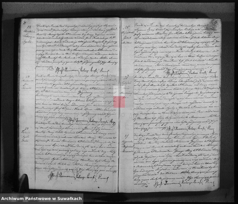image.from.unit.number "Księga Duplikat urodzonych, zaślubionych i umarłych parafii katolickiej Puńsk na rok 1857"