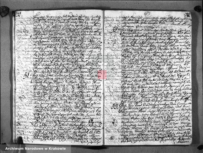 Obraz 19 z jednostki "Księga Aktów Urodzenia i Uznania dla Parafii Sgo Floryana przy Krakowie na Rok 1824"