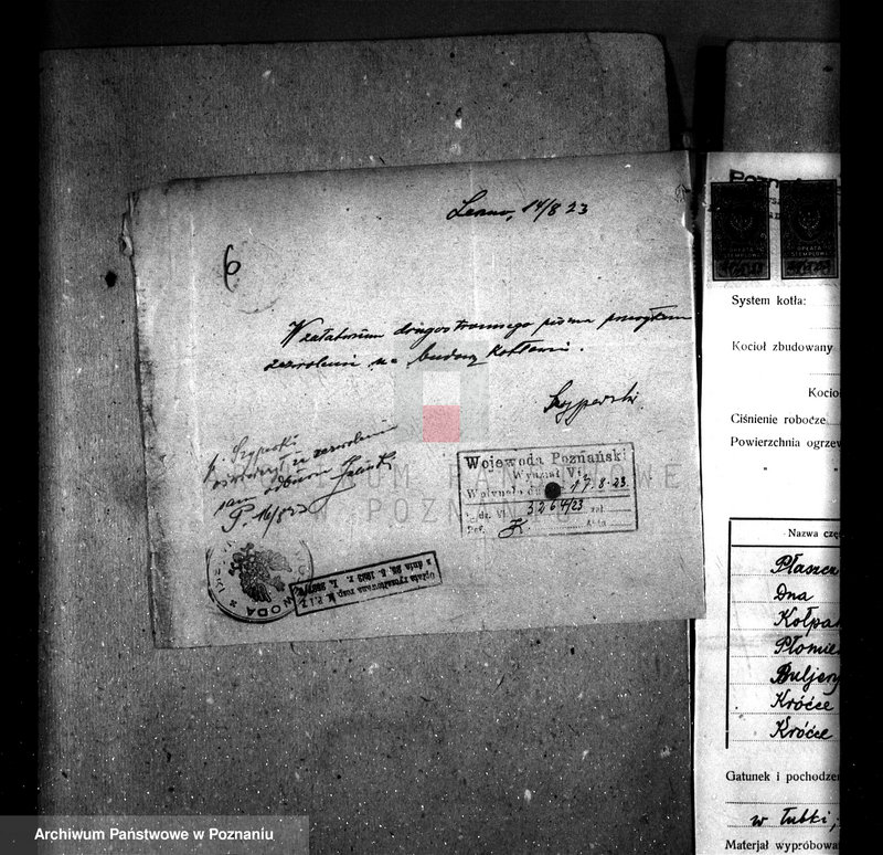 Obraz 9 z jednostki "Firma "Akwawit" w Lesznie nr woj. kotła 142"