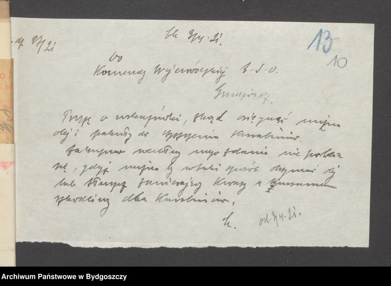 image.from.unit.number "[Raport o stanie uzbrojenia, statystyka broni, imienny spisy członków straży obywatelskiej z Głowczewic, powiat chojnicki]"