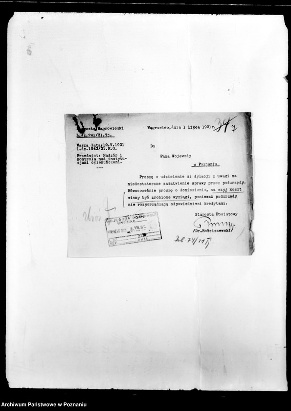 Obraz 11 z jednostki "/Nadzór i kontrola nad instytucjami opiekuńczymi/"