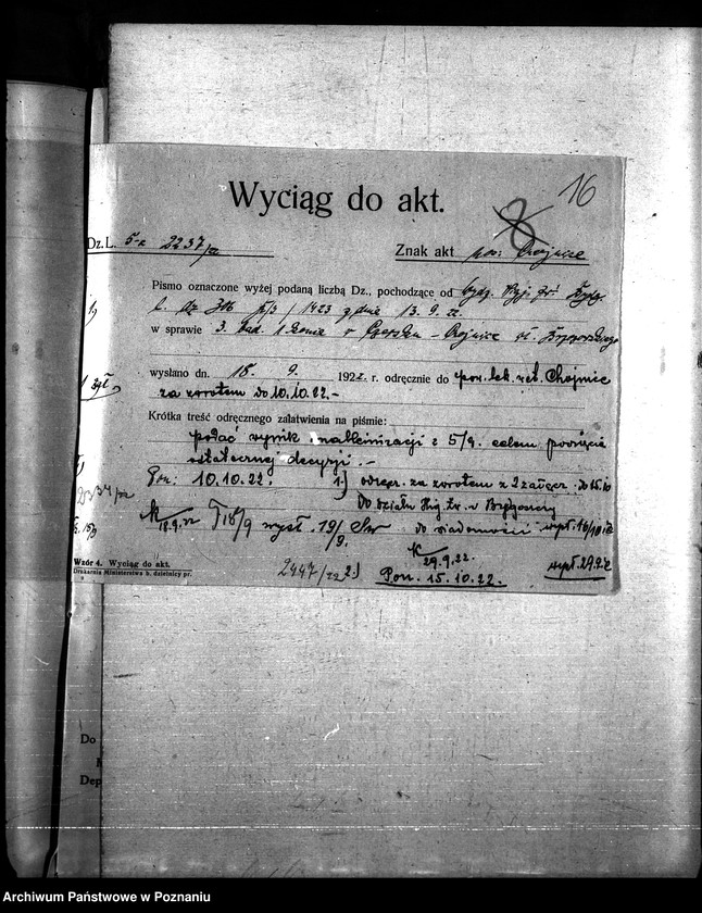 Obraz 20 z jednostki "Nosacizna - Chojnice"