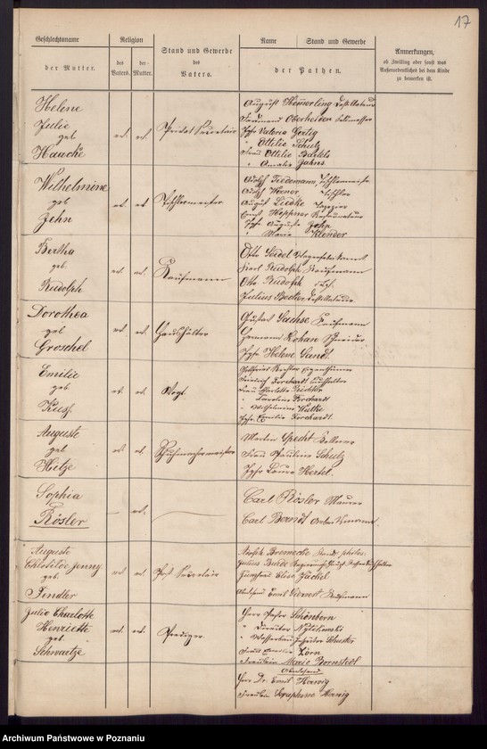 Obraz 13 z jednostki "[Akta urodzeń i chrztów, ślubów, zgonów]"